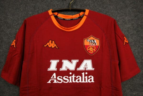 AS ROMA 2000/2001 Home Kit - Football shirt